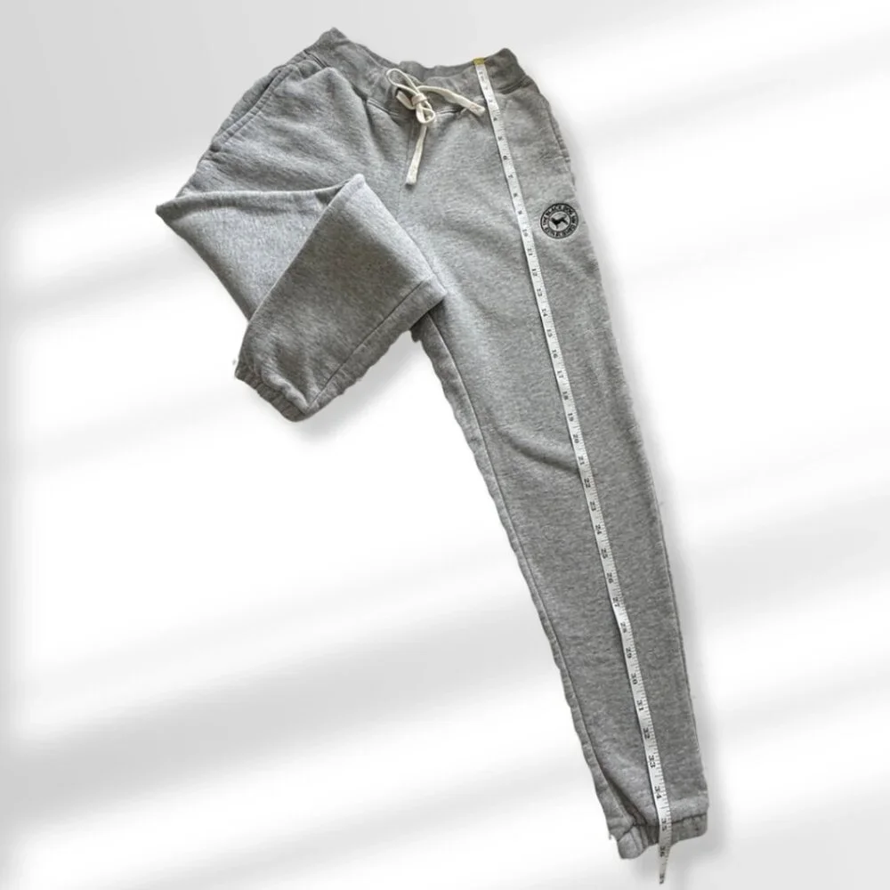 The Black Dog Light Gray Jogger Sweatpants Size XXS Girls/Women - Picture 4 of 5